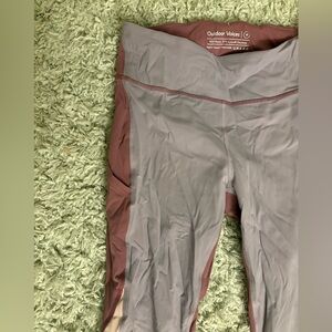 Outdoor voices multi colored leggings